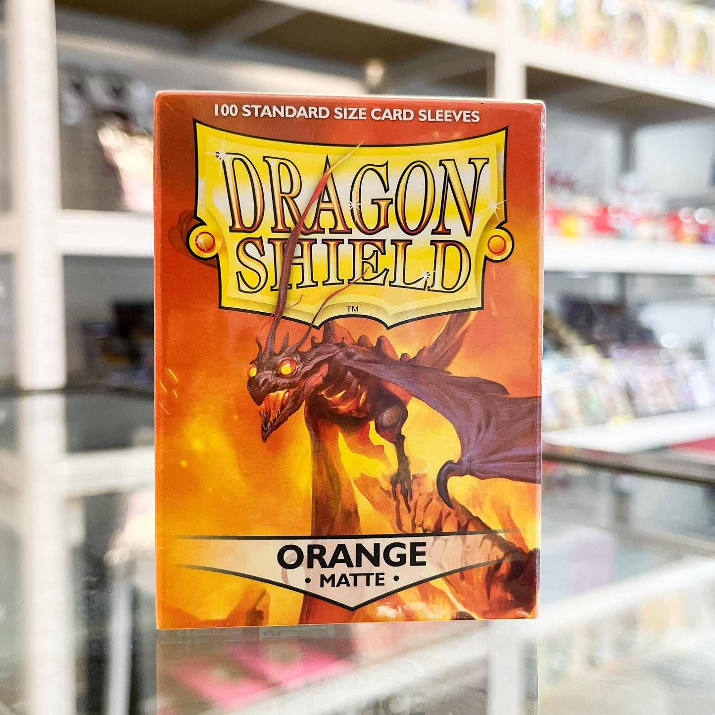 Dragon Shield Matte Sleeves - Orange (100-Pack)