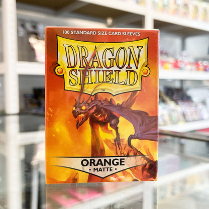 Dragon Shield Matte Sleeves - Orange (100-Pack)