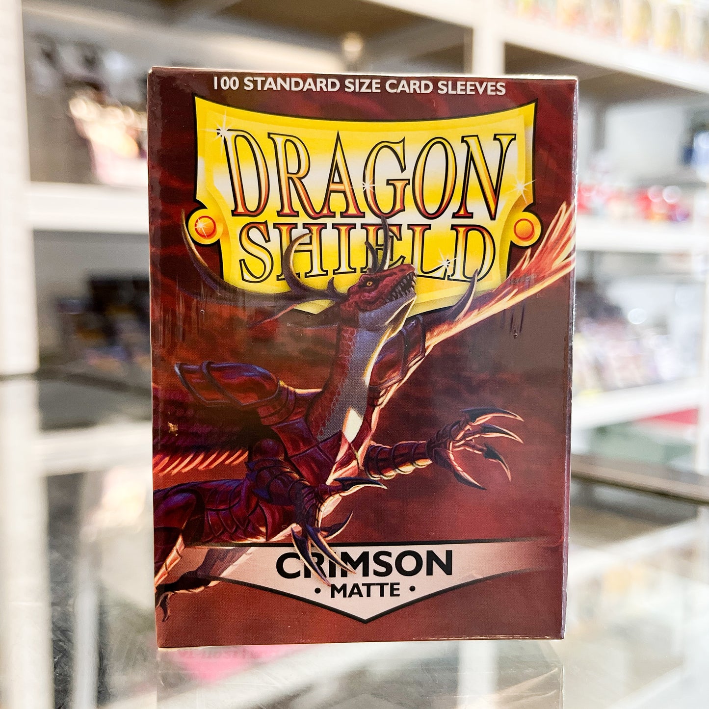 Dragon Shield Matte Sleeves - Crimson (100-Pack)