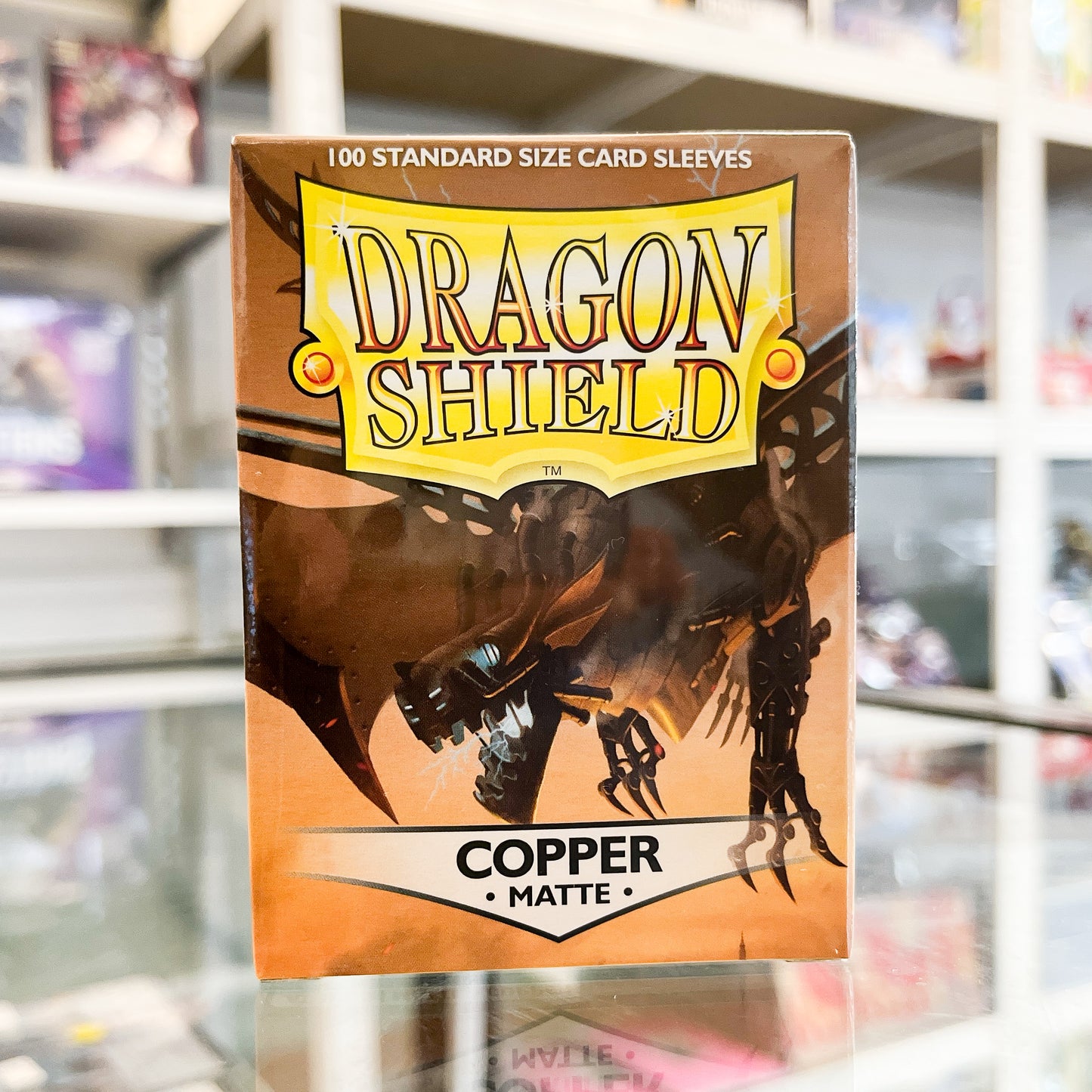 Dragon Shield Matte Sleeves - Copper (100-Pack)