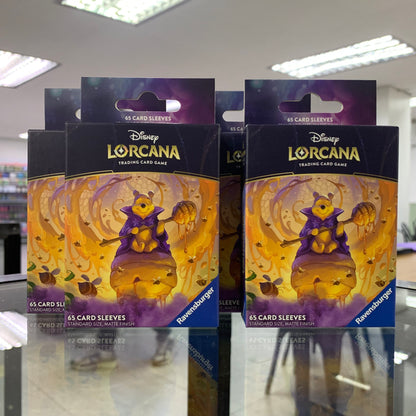 Lorcana TCG Card Sleeve Pack - Winnie The Pooh – Hunny Wizard (65 Sleeves)