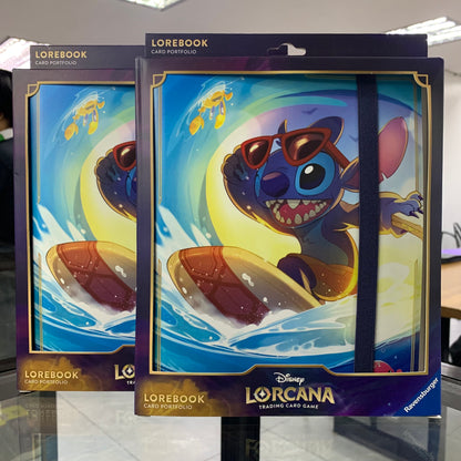 Lorcana Stitch - Carefree Surfer Card Portfolio (9-pocket Binder, Holds 252 cards)