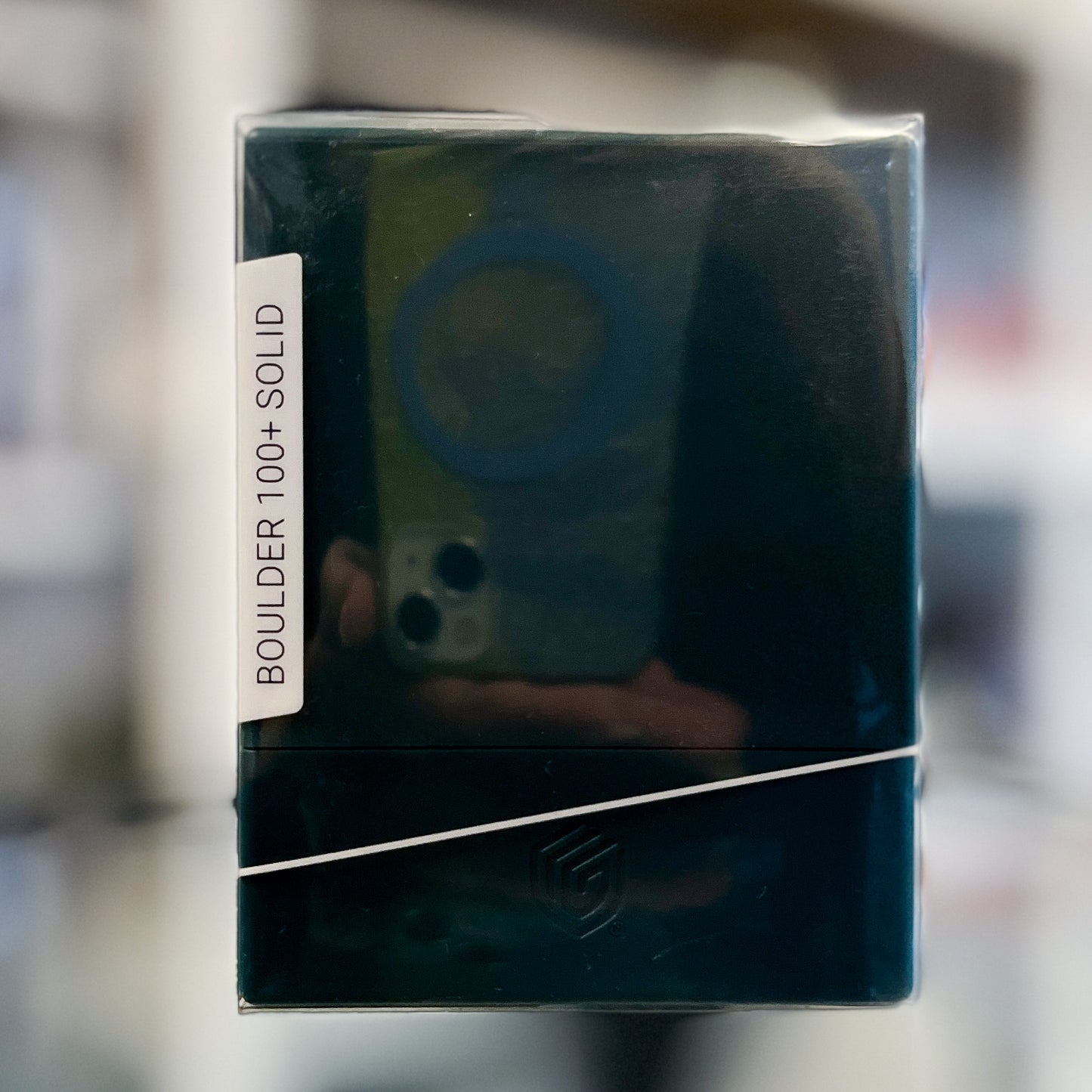 Ultimate Guard Boulder 100+ Standard Solid Petrol Deck Case