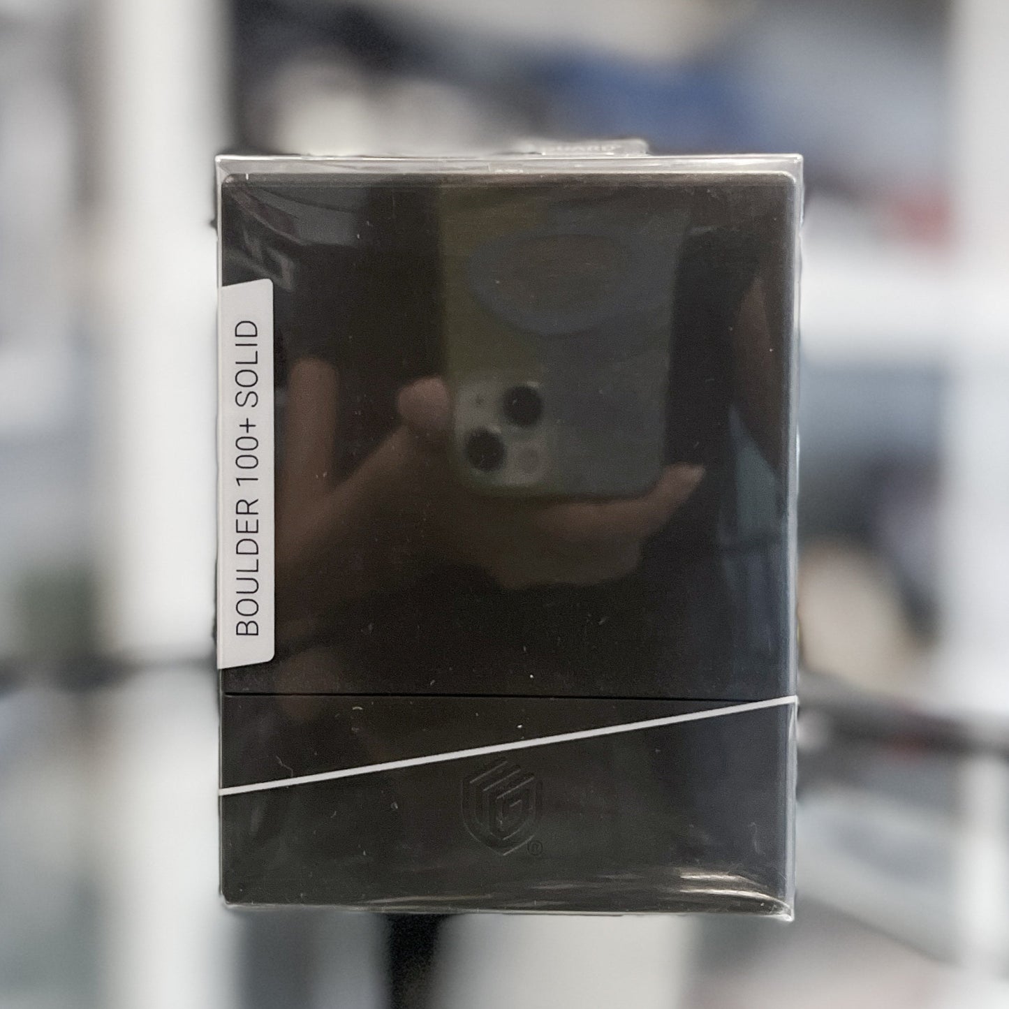 Ultimate Guard Boulder 100+ Standard Solid Grey Deck Case