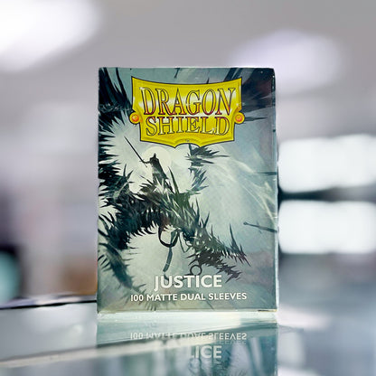 Dragon Shield Dual Matte Standard Sleeves - Justice (100-Pack)