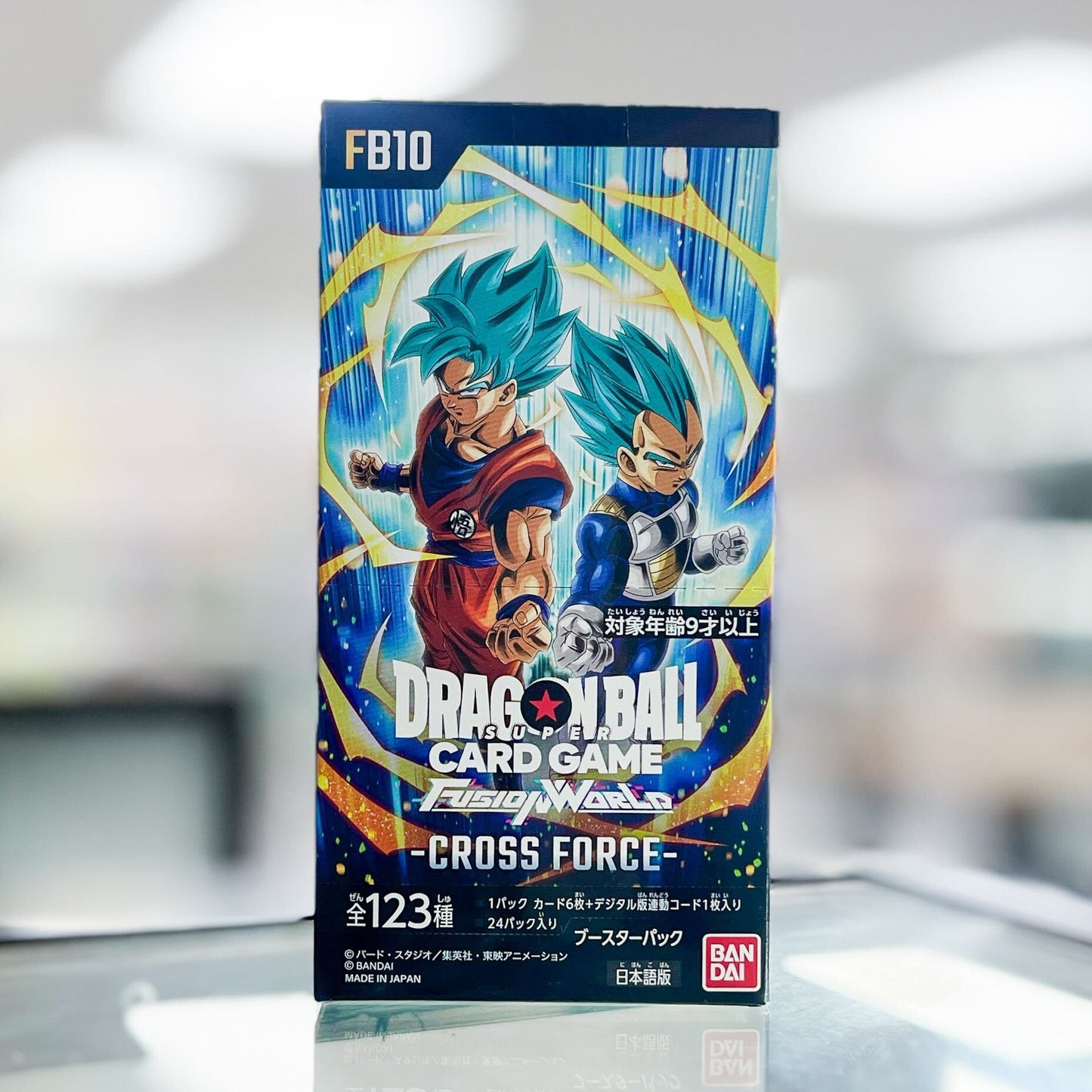 Dragon Ball Super Card Game Fusion World (Japanese) [FB10] -CROSS FORCE- Booster Box