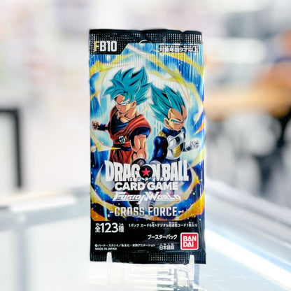 Dragon Ball Super Card Game Fusion World (Japanese) [FB10] -CROSS FORCE- Booster Packs