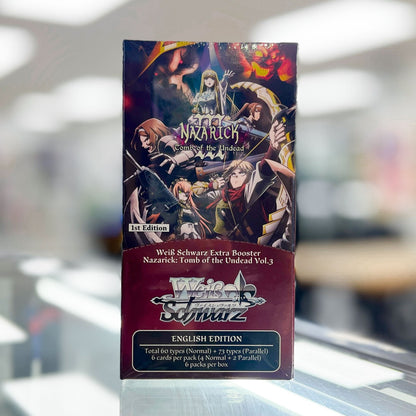 Weiss Schwarz (English Edition) Extra Booster Nazarick Tomb of the Undead Vol 3 [WSE-OVL-SE51-EB] BOOSTER PACK
