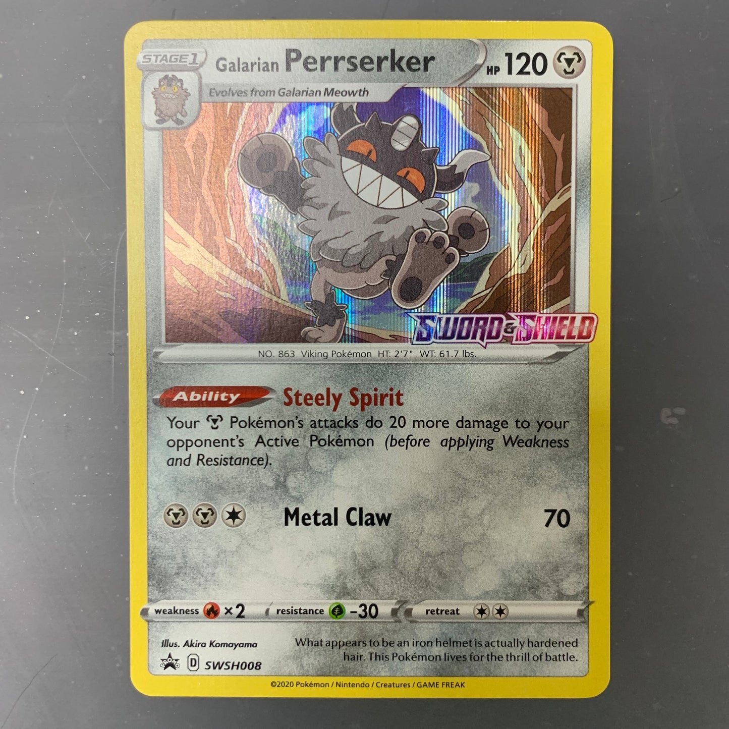 Galarian Perrserker #8 [LP]