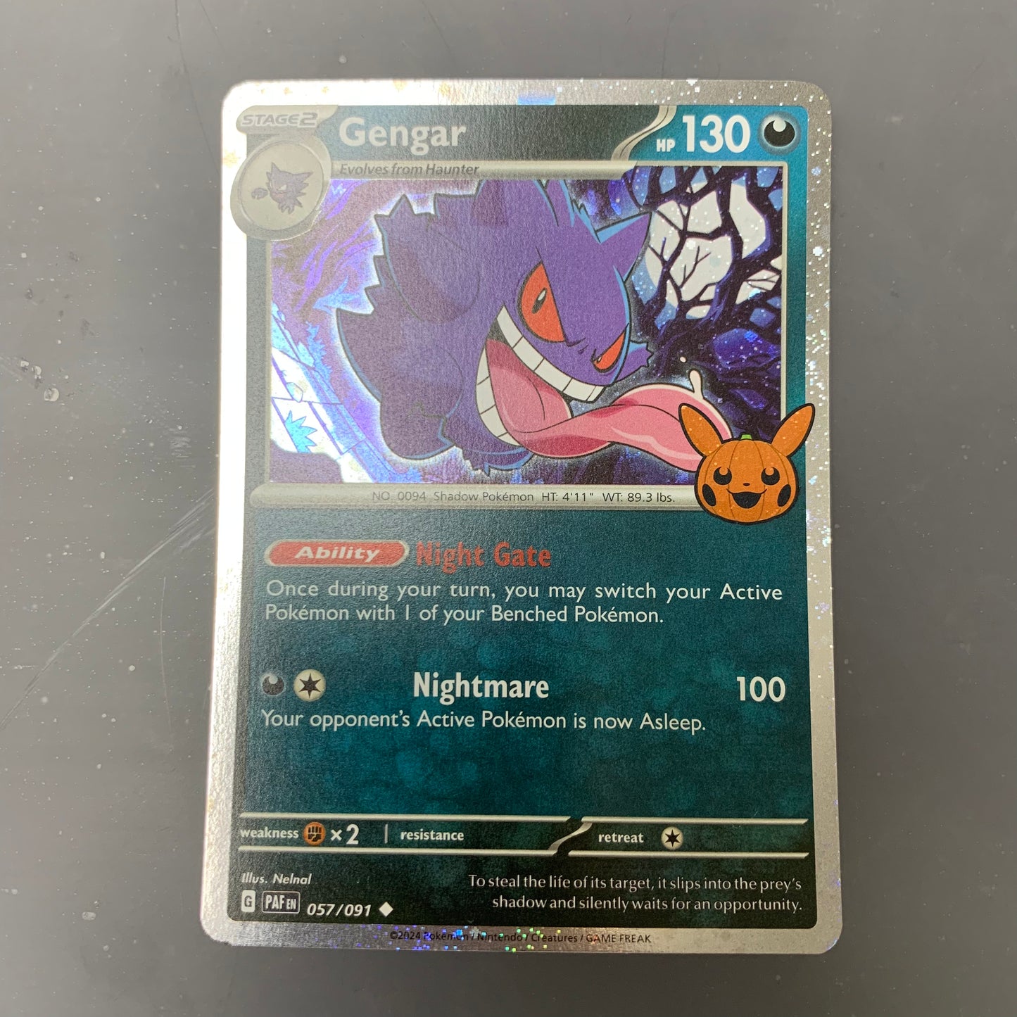 Gengar #57 [Trick or Trade] [NM]
