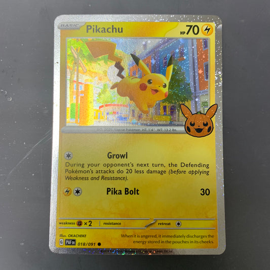 Pikachu #18 [Trick or Trade] [NM]