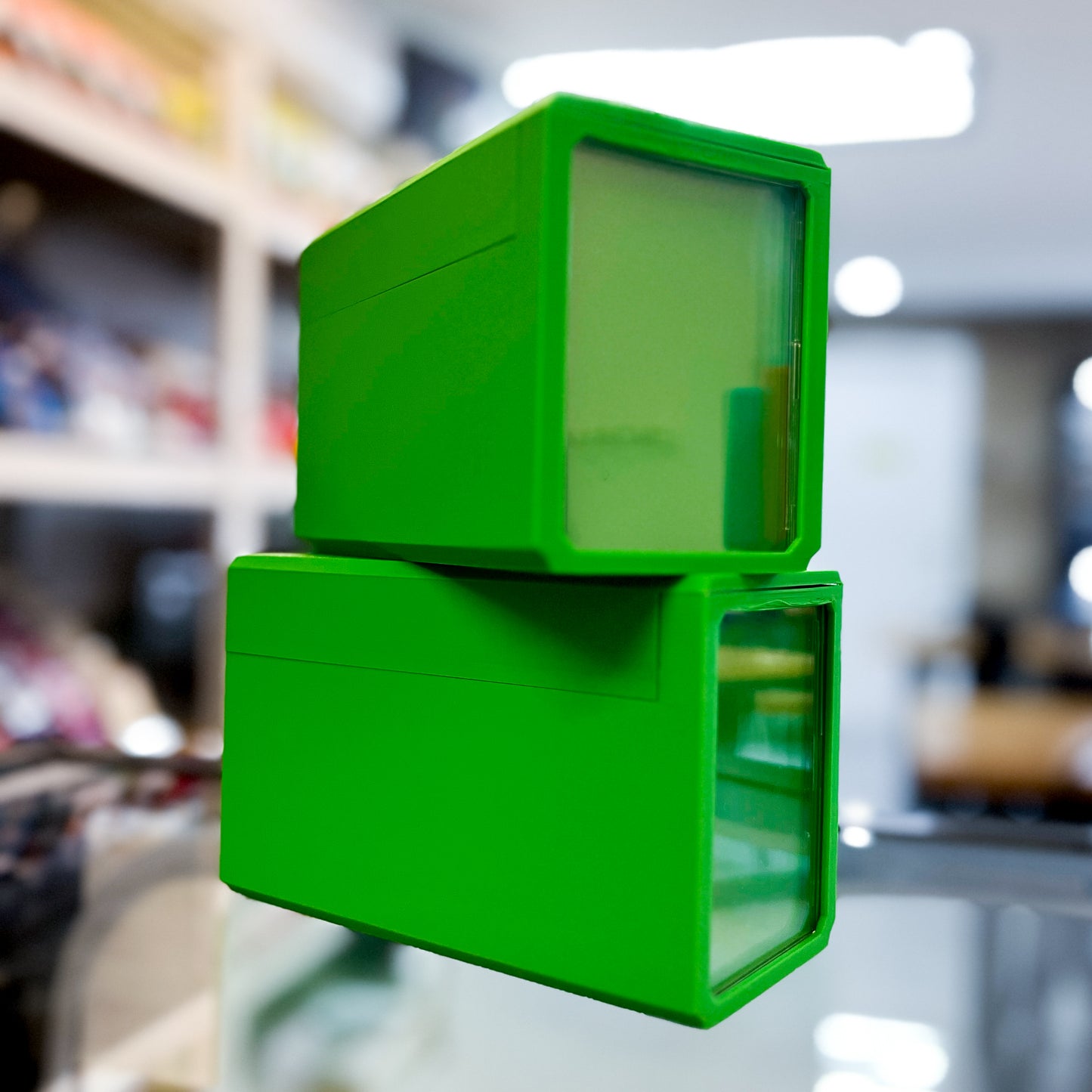 WeStudio 3D Deck Box Triple Sleeve Green