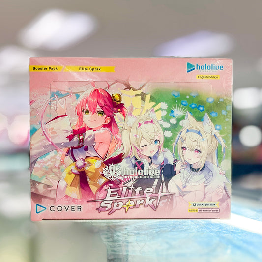 hololive OFFICIAL CARD GAME - Elite Spark [hOCG-hBP03e] - Booster Box - English