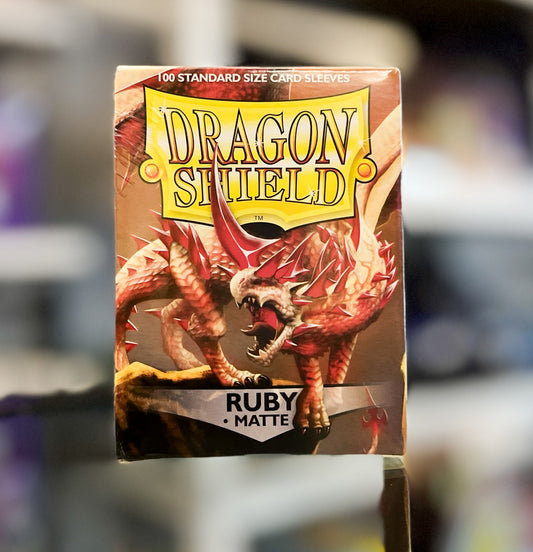 Dragon Shield Matte Sleeves - Ruby (100-Pack)