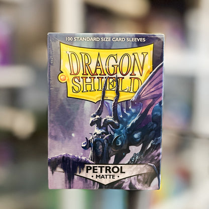 Dragon Shield Matte Sleeves - Petrol (100-Pack)