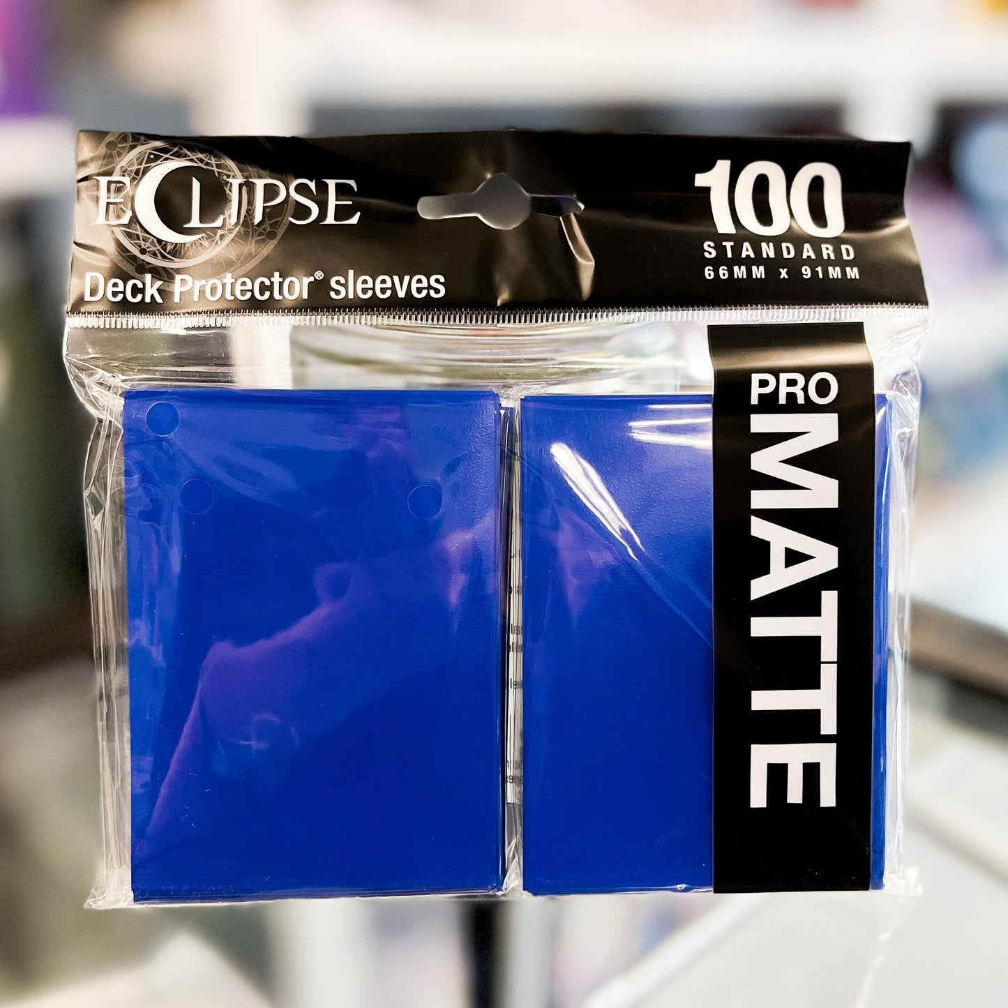 Ultra PRO Eclipse Matte Standard Sleeves (100) -Blue