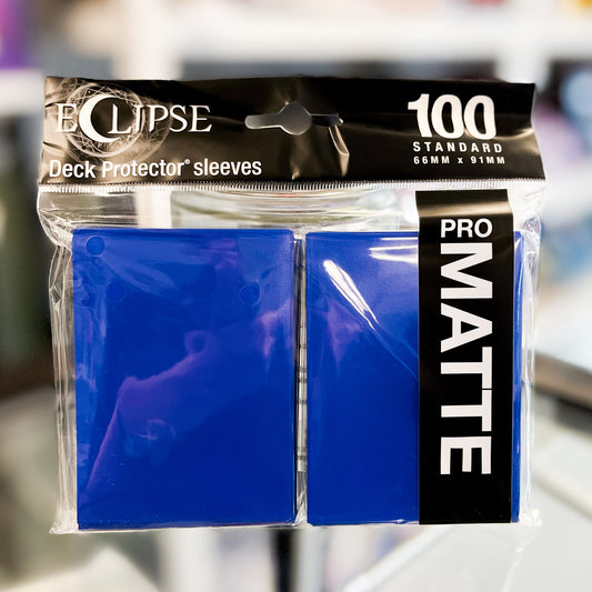 Ultra PRO Eclipse Matte Standard Sleeves (100) -Blue