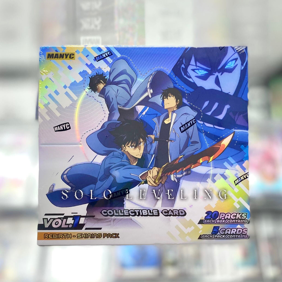 Solo Leveling Collectible Cards - Vol.1 Rebirth Shining Box