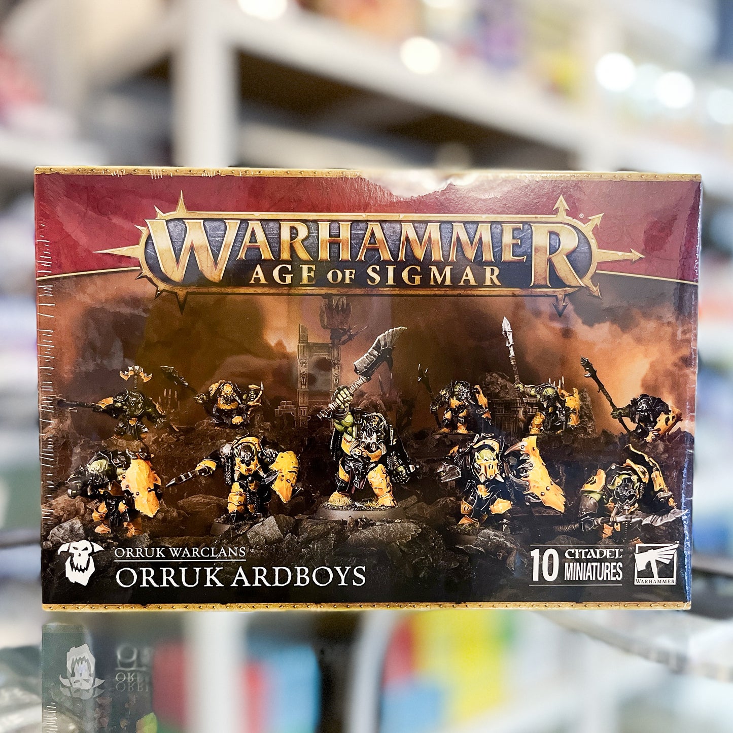 89-61 Warhammer Age of Sigmar Orruk Warclans Orruk Ardboys