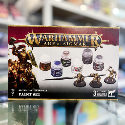 60-10 Warhammer Age of Sigmar Stormcast Eternals + Paint Set