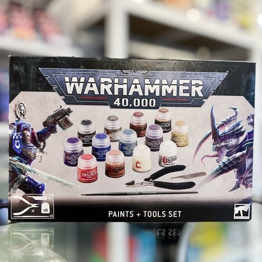 60-12 Warhammer40k Paints + Tools Set