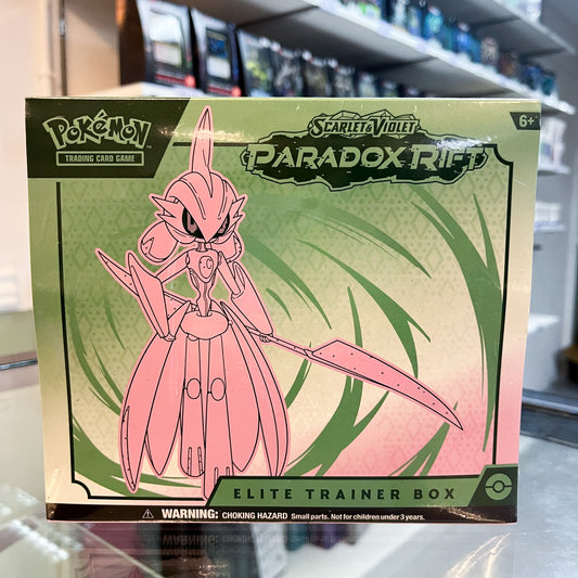 Pokemon TCG: SV04 Paradox Rift Elite Trainer Box [Iron Valiant]