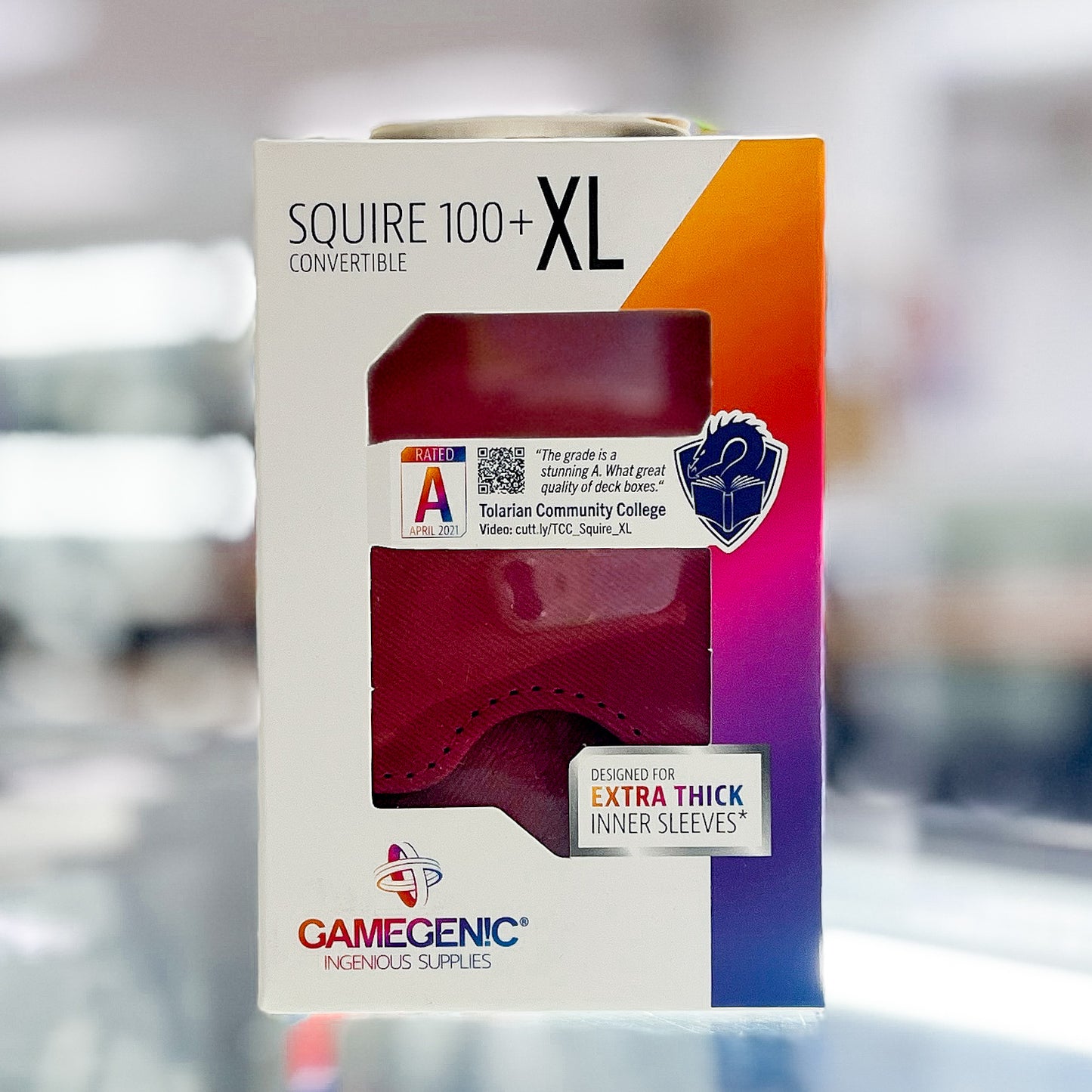 SQUIRE 100+ XL CONVERTIBLE RED