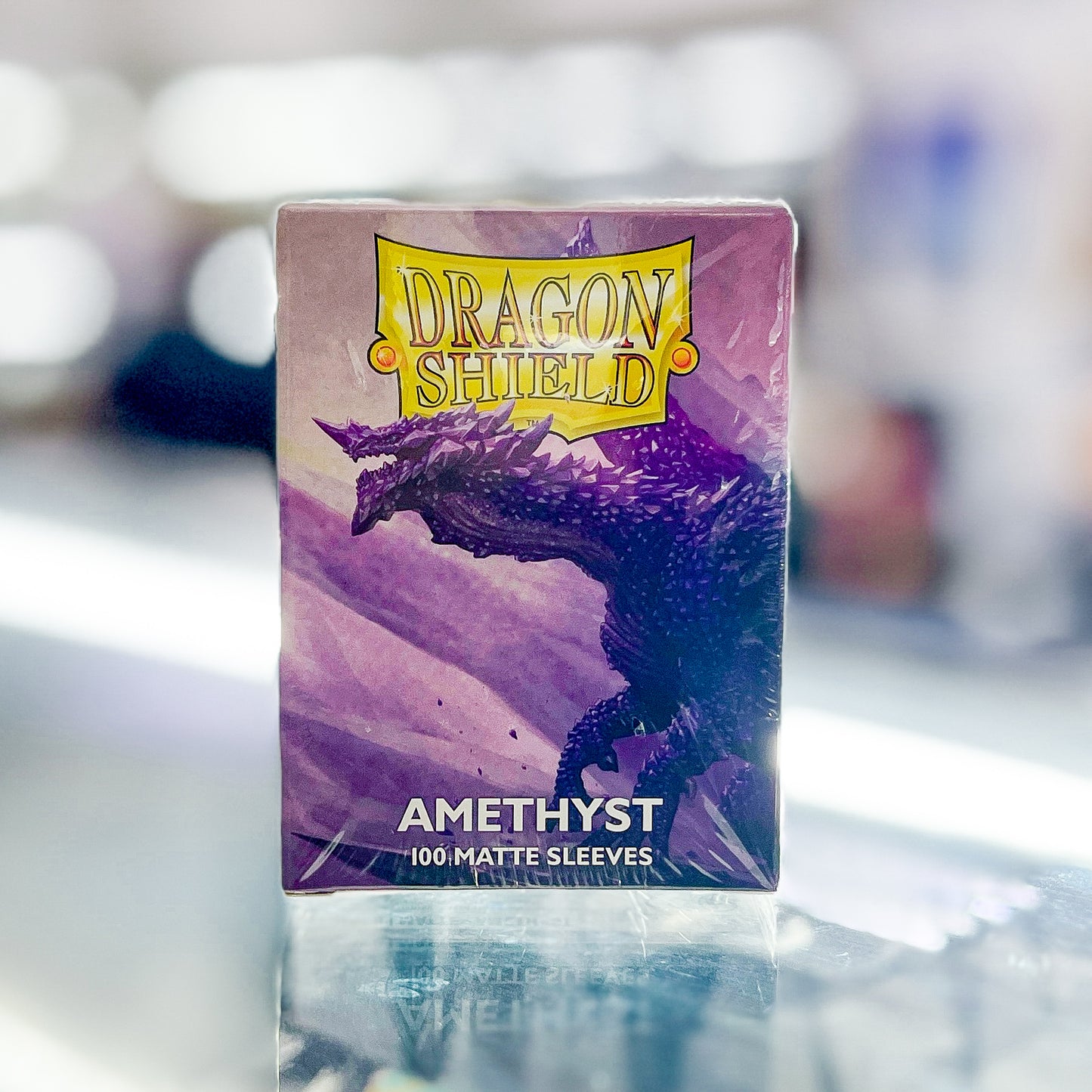 Dragon Shield Matte Sleeves -Amethyst (100-Pack)