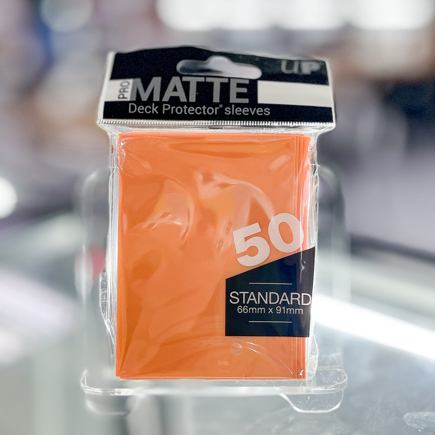 Ultra PRO Matte Standard Deck Protector Sleeves 50ct - Orange