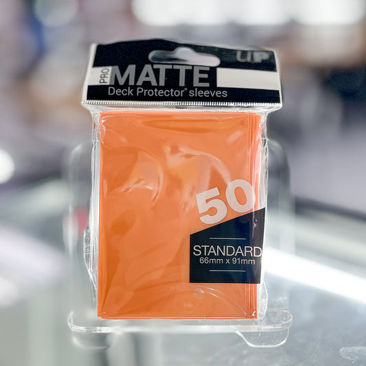 Ultra PRO Matte Standard Deck Protector Sleeves 50ct - Orange