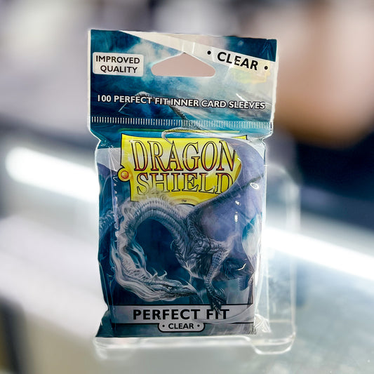 Dragon Shield Perfect Fit Sleeves 100ct - Clear