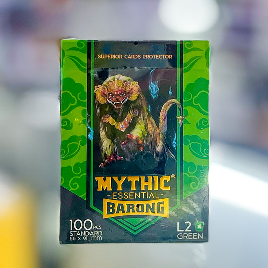 Mythic Essentials Barong 100pcs Standard Sleeves L2 Green