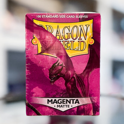 Dragon Shield Matte Sleeves - Magenta (100-Pack)