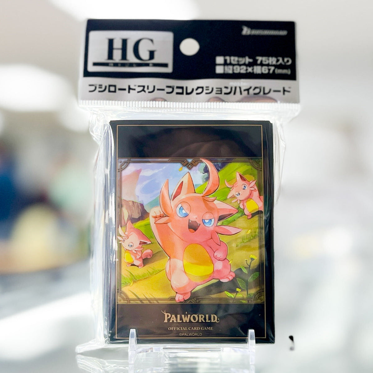 Palworld Official Card Game Sleeves Cattiva – First Pal 75ct
