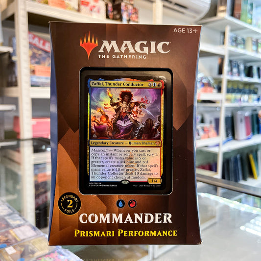 Magic: The Gathering Strixhaven Commander Deck – Prismari Performance (Blue-Red)