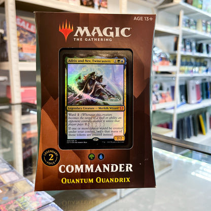 Magic: The Gathering Strixhaven Commander Deck – Quantum Quandrix (Blue-Green)