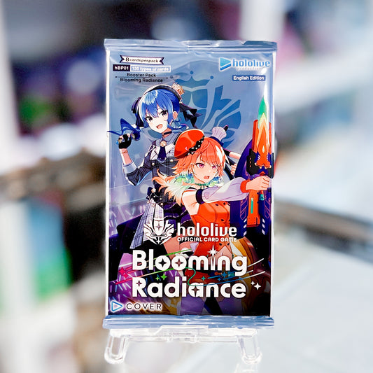 hololive OFFICIAL CARD GAME - Blooming Radiance - Booster Pack  - English