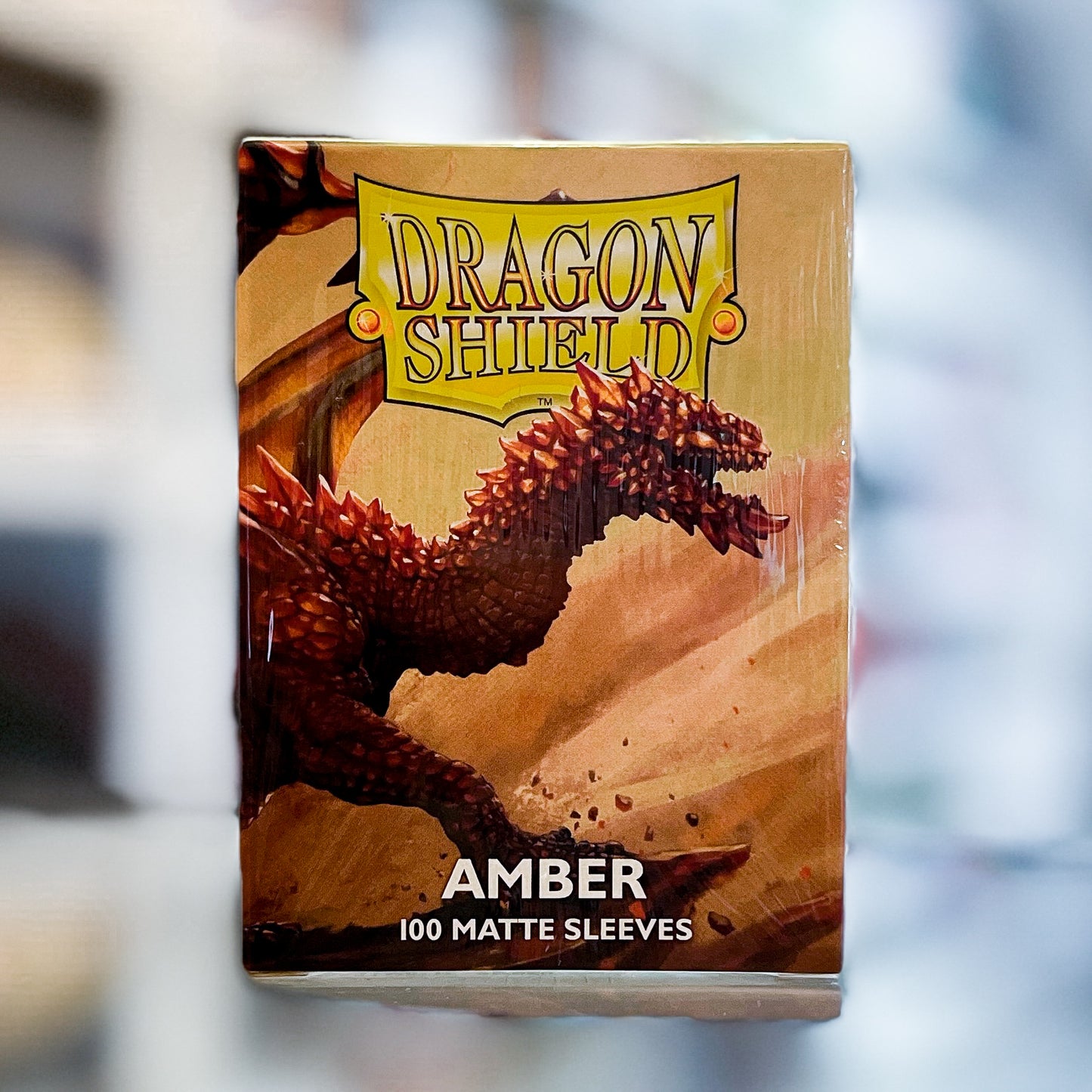 Dragon Shield Matte Sleeves - Amber (100-Pack)