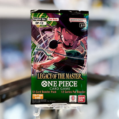 One Piece TCG: Legacy of The Master (OP12) Booster Pack - English