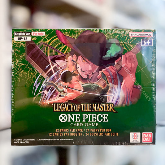 One Piece TCG: Legacy of The Master (OP12) Booster Box 24 packs - English