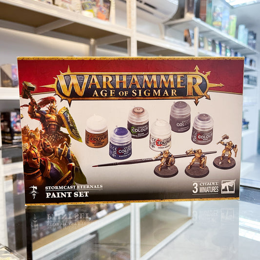 Warhammer Age of Sigmar Stormcast Eternals + Paint Set