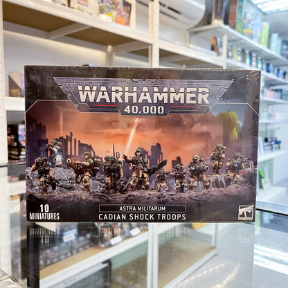 47-33 Warhammer 40,000 - Astra Militarum: Cadian Shock Troops