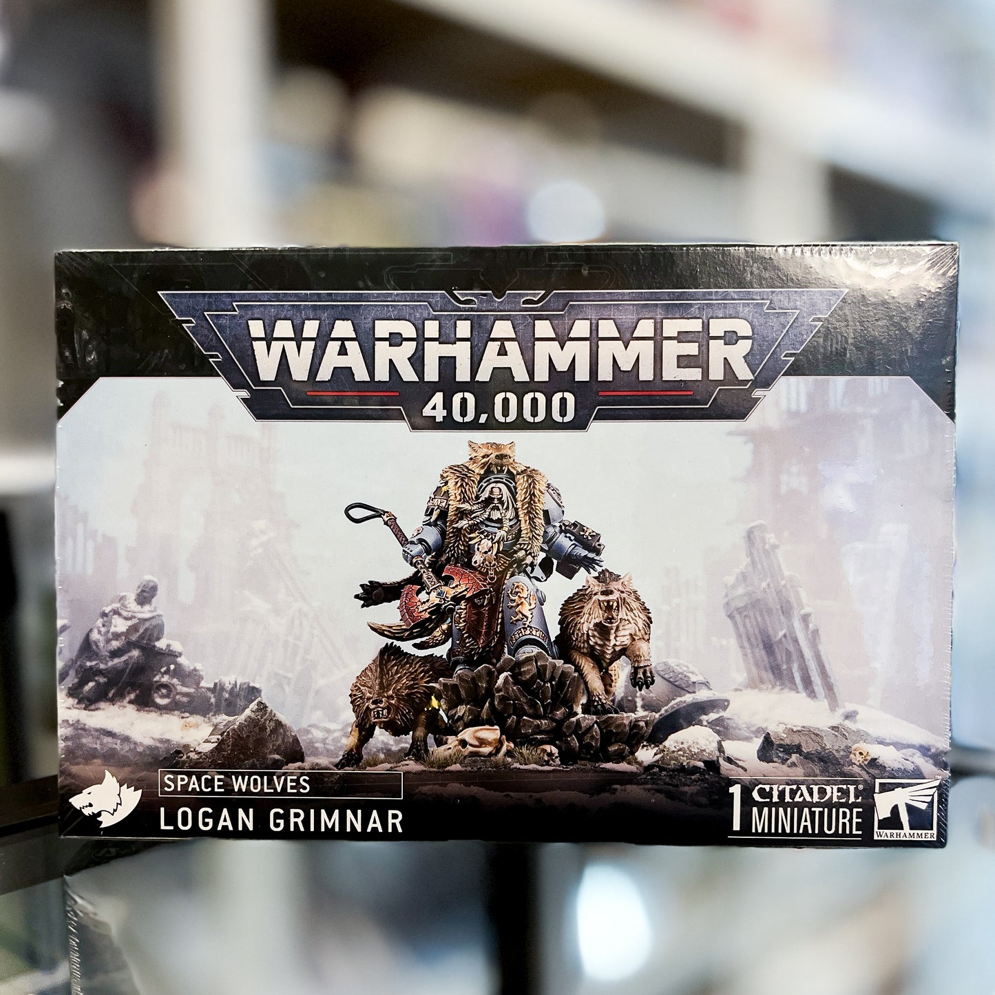 53-28 - Warhammer 40,000 - Space Wolves: Logan Grimnar