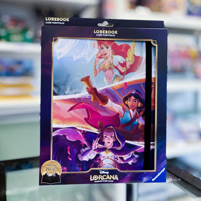 Lorcana Princess Card Portfolio (9-pocket Binder, Holds 252 cards)