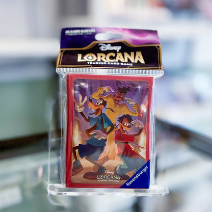 Lorcana TCG Card Sleeve Pack - Goofy, Max, & Powerline (65 Sleeves)