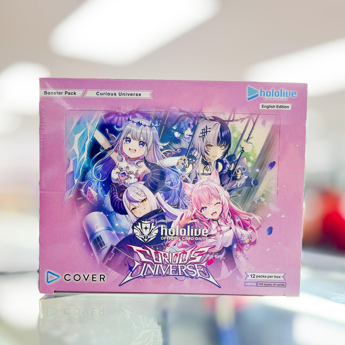 Hololive OFFICIAL CARD GAME - Curious Universe [hOCG-hBP04e]- Booster Box - English