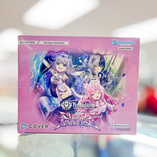 Hololive OFFICIAL CARD GAME - Curious Universe [hOCG-hBP04e]- Booster Box - English