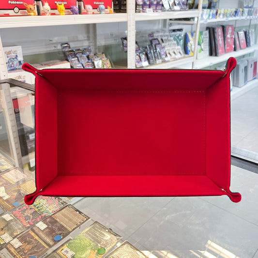 Rectangle Dice Tray Folding Red