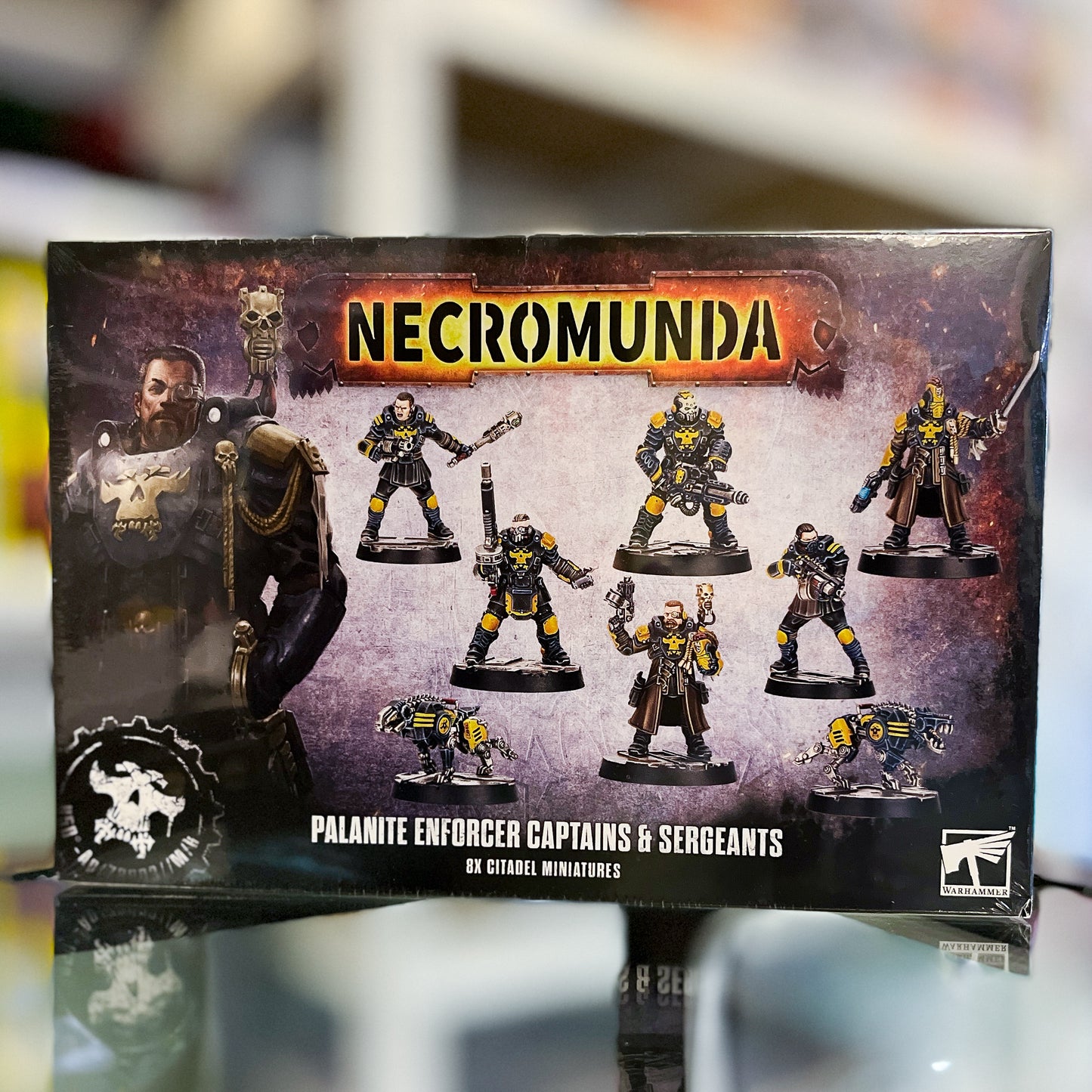 301-59 - Necromunda - Palanite Enforcers: Captains & Sergeants