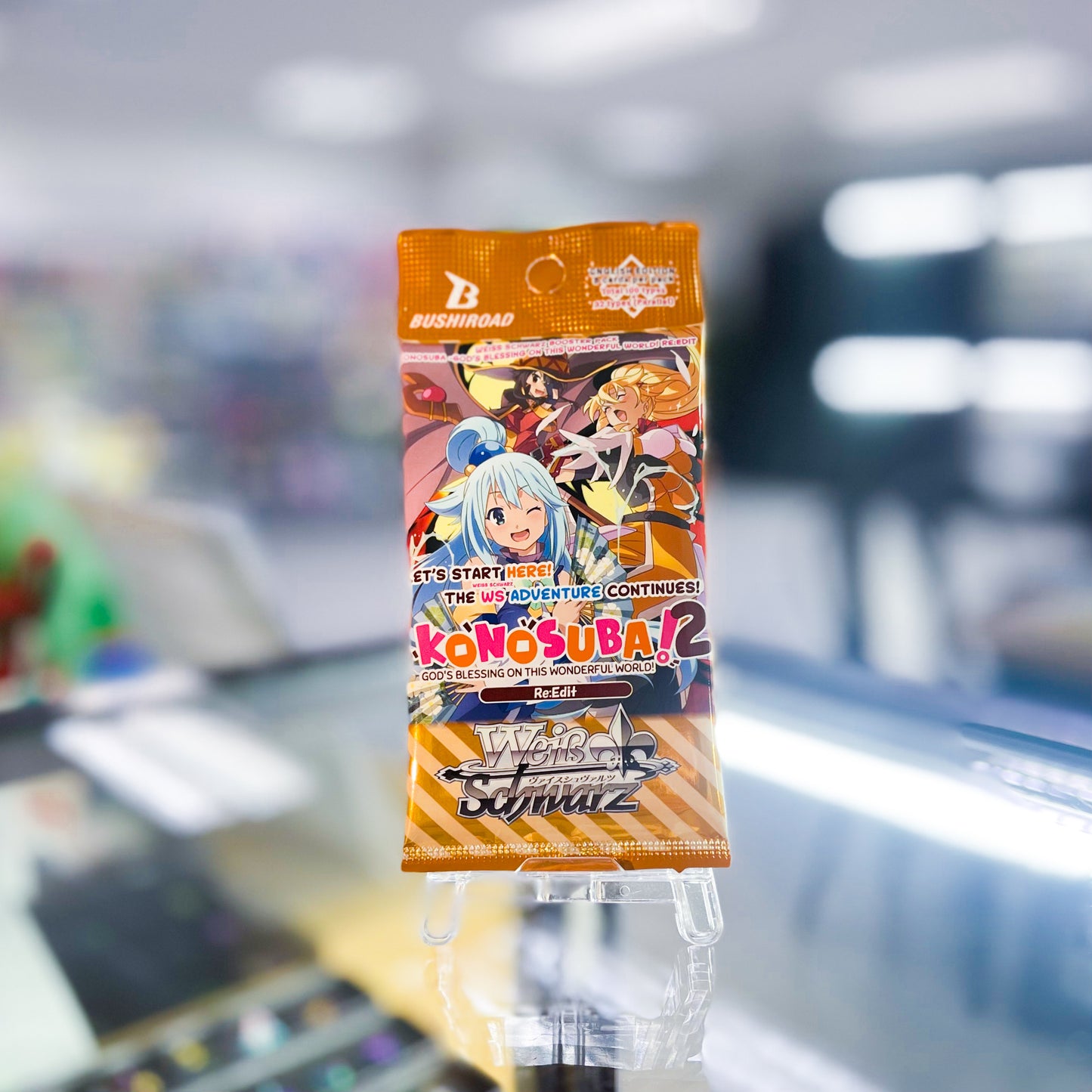 Weiss Schwarz (English Edition) Booster Pack KONOSUBA - God's blessing on this wonderful world! Re:Edit